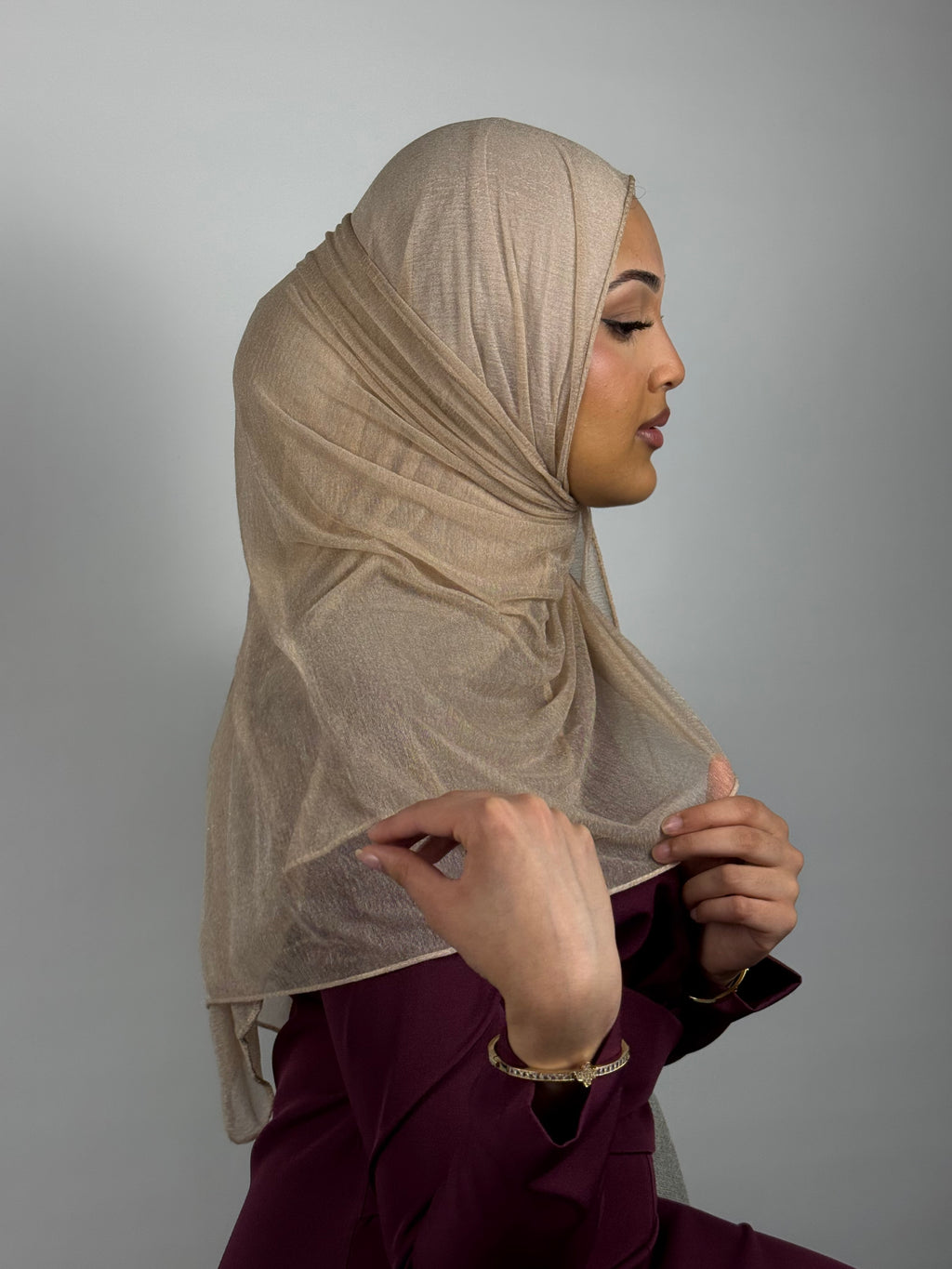 Cashmere Shimmer - Sand Gold