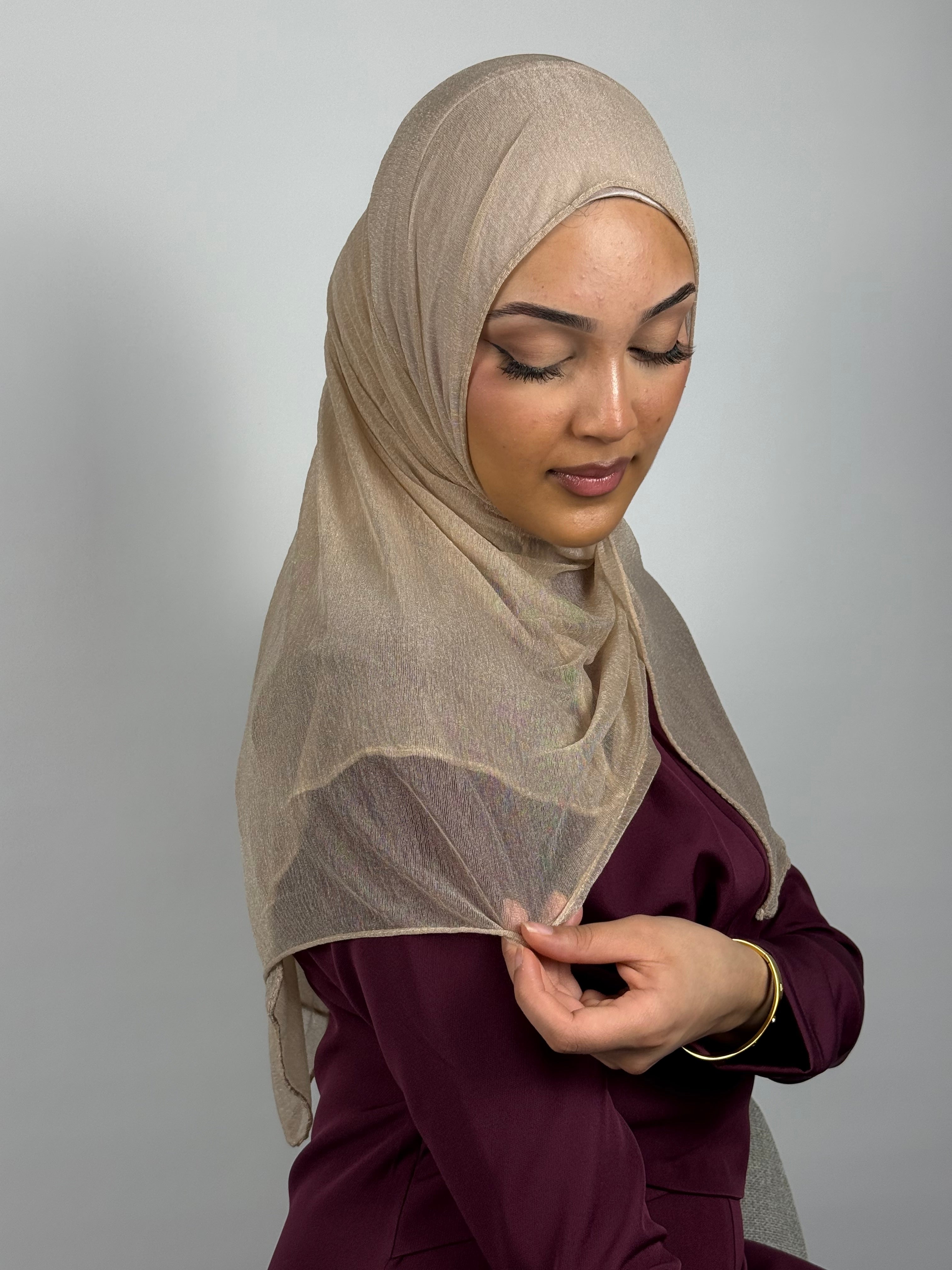 Cashmere Shimmer - Sand Gold