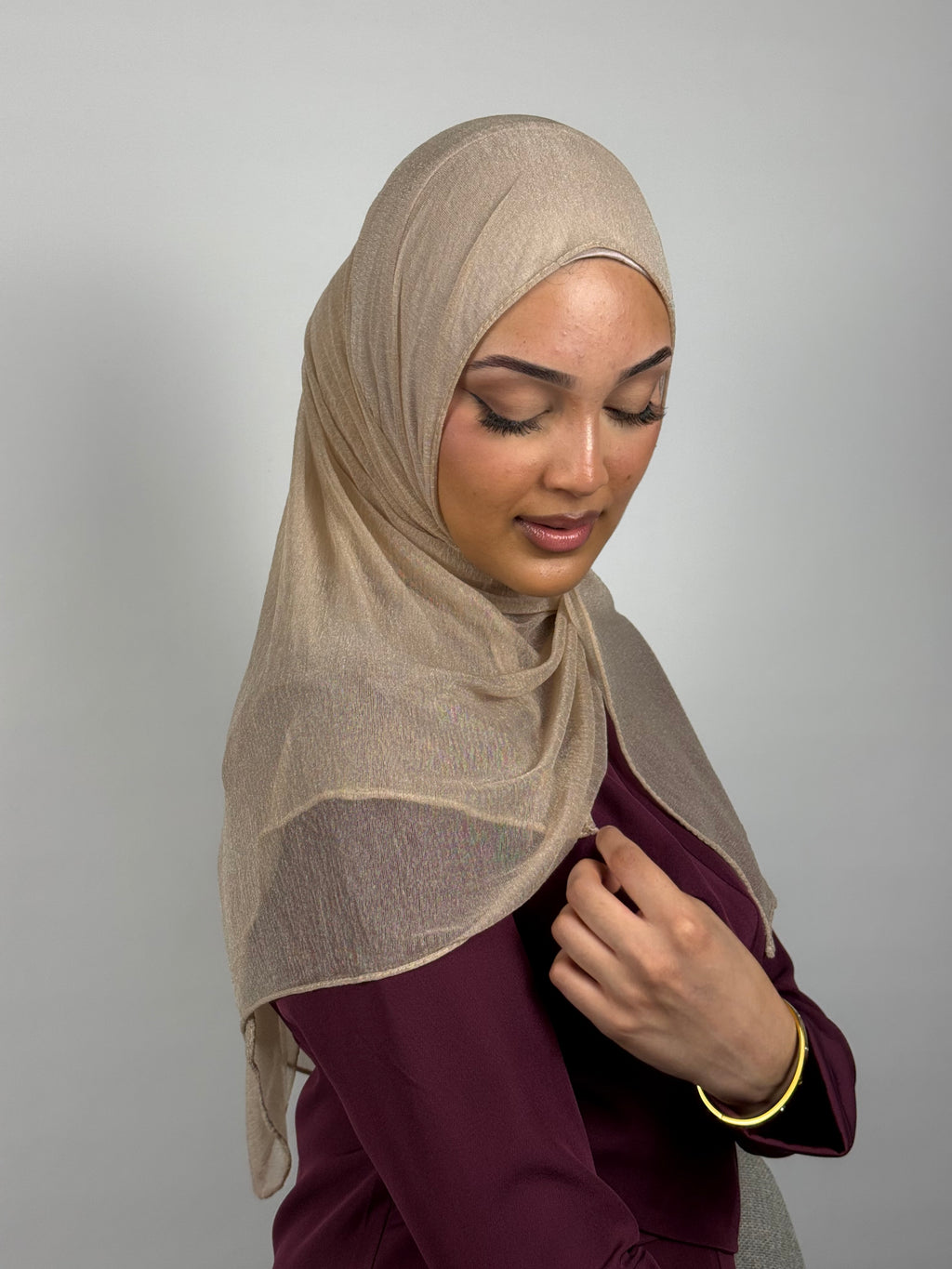 Cashmere Shimmer - Sand Gold