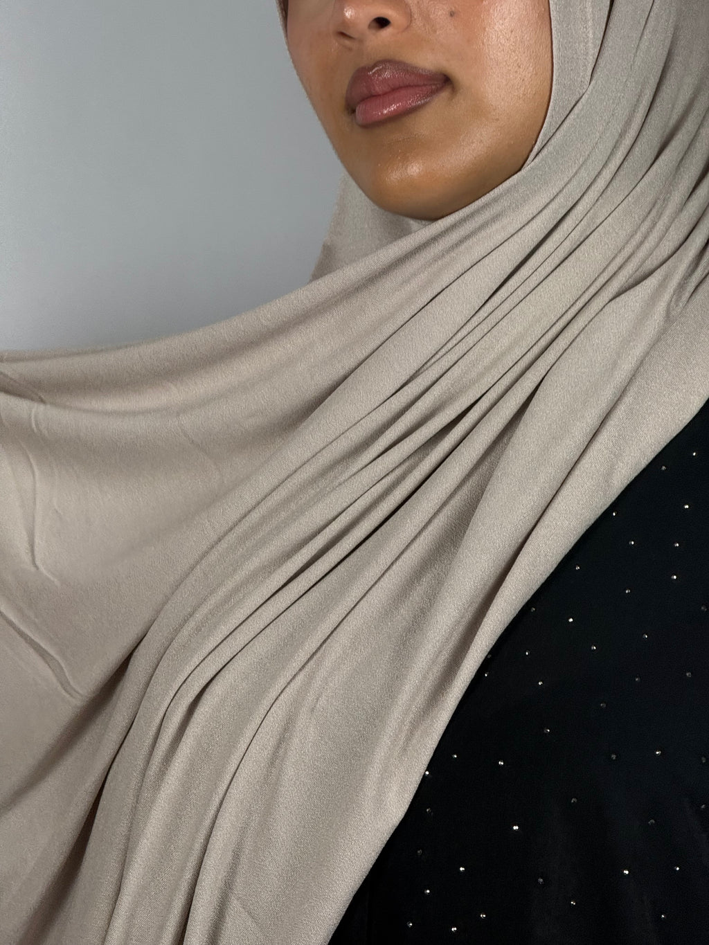 Jersey Hijab – Sand