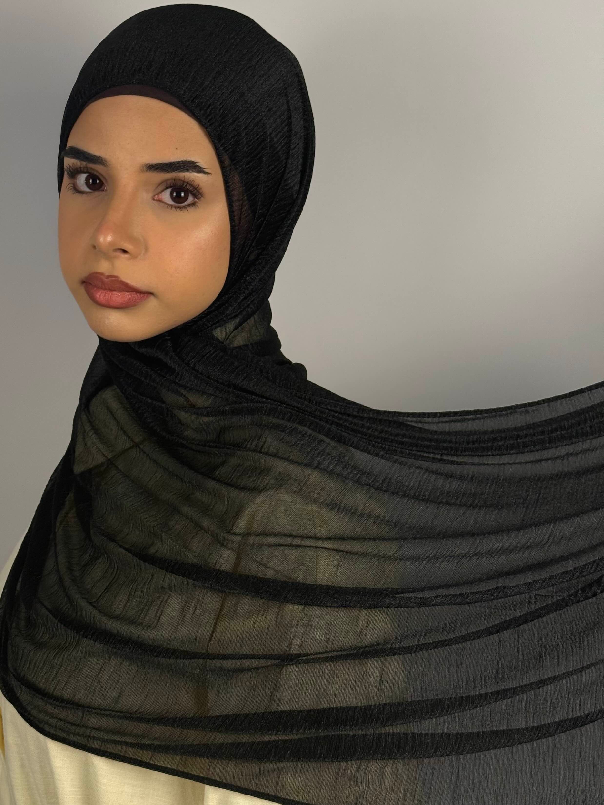 Cashmere Hijab - Black