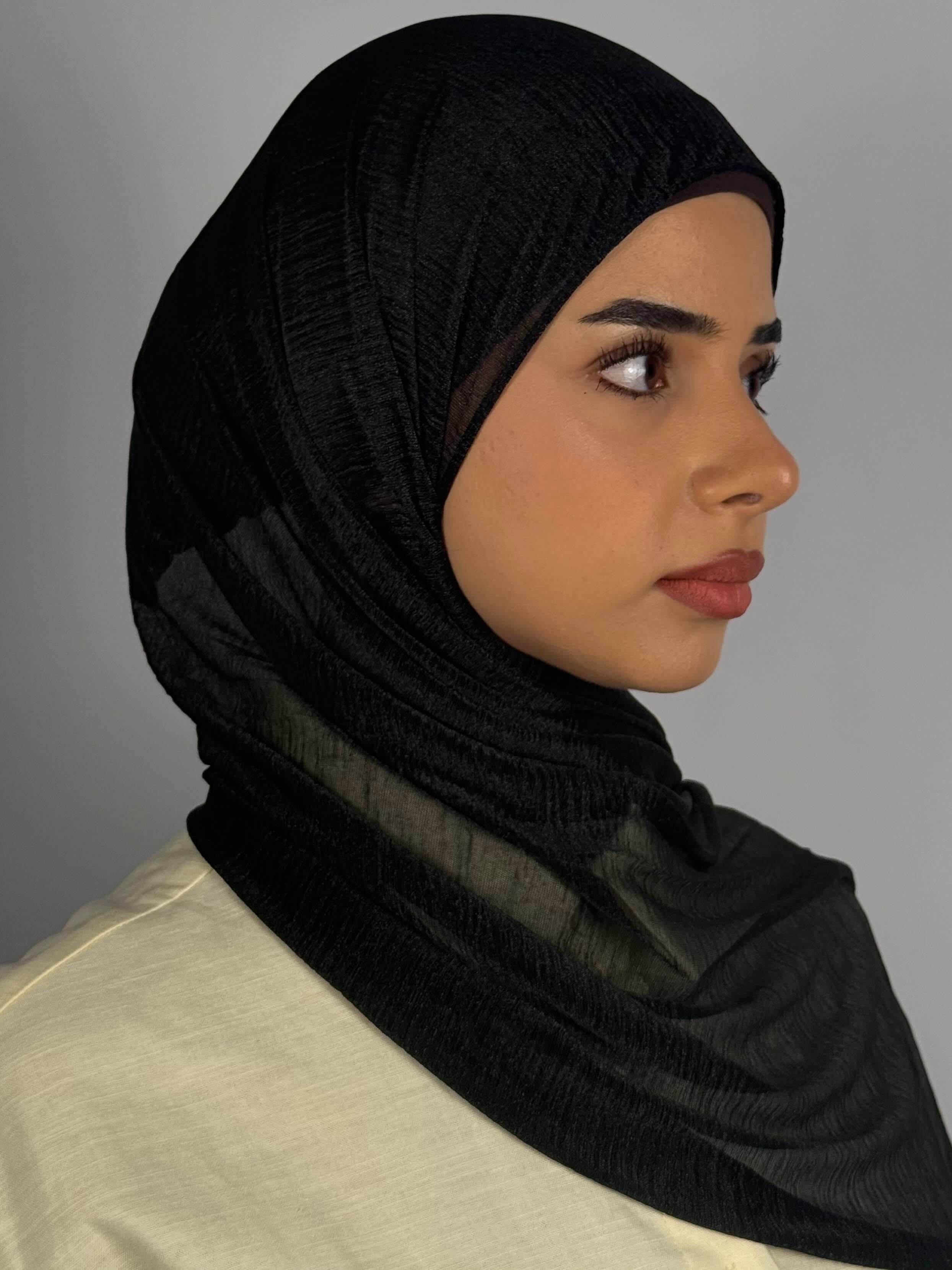 Cashmere Hijab - Black