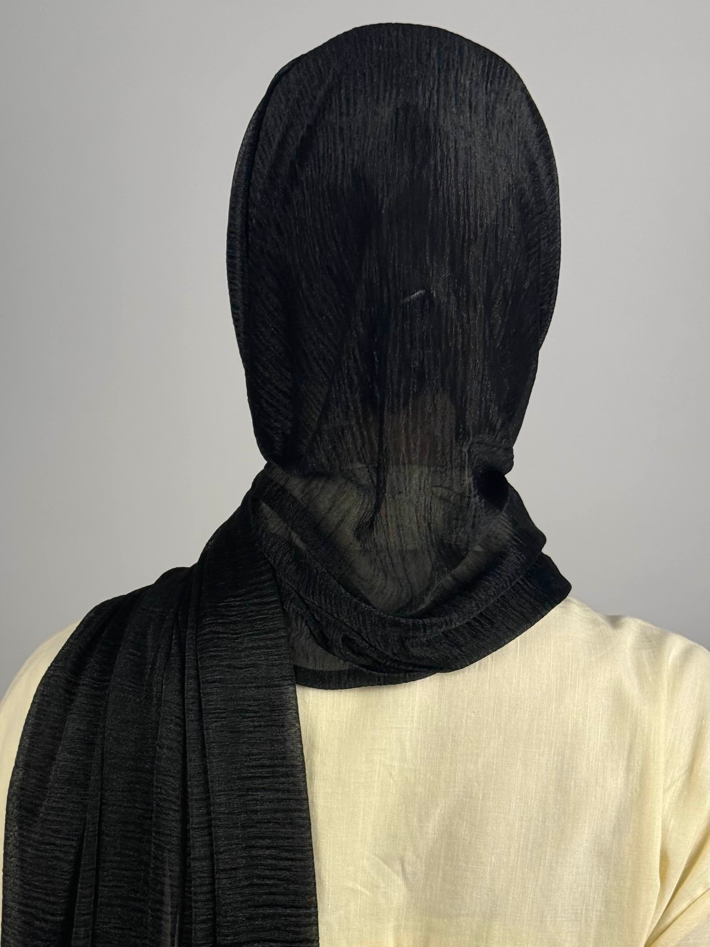 Cashmere Hijab - Black